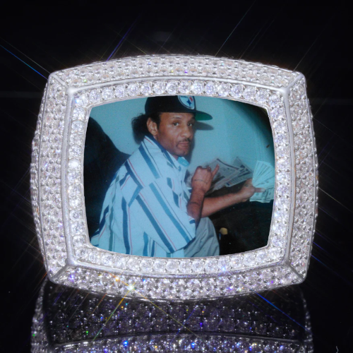 3D CUSTOM PICTURE ICED RING