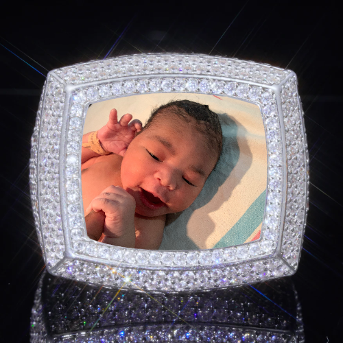 3D CUSTOM PICTURE ICED RING