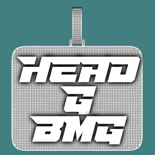 CUSTOM LETTER NECKLACE 3D BIG SQUARE