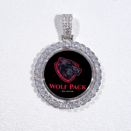 3D Spinning 2-Faced Custom Picture Pendant