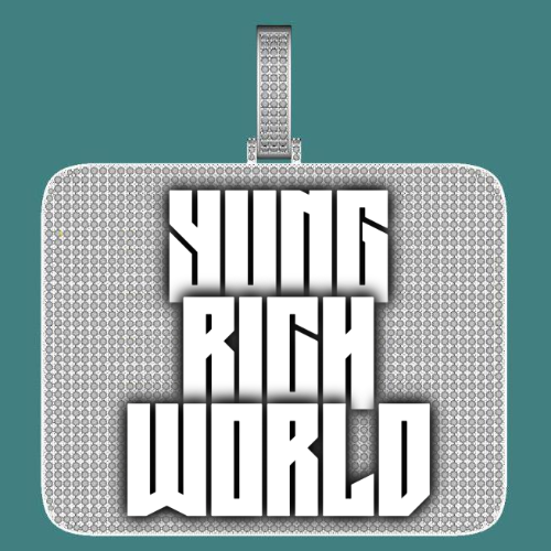 CUSTOM LETTER NECKLACE 3D BIG SQUARE