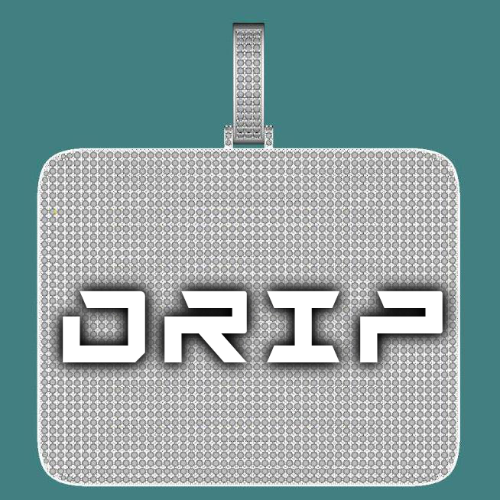 CUSTOM LETTER NECKLACE 3D BIG SQUARE
