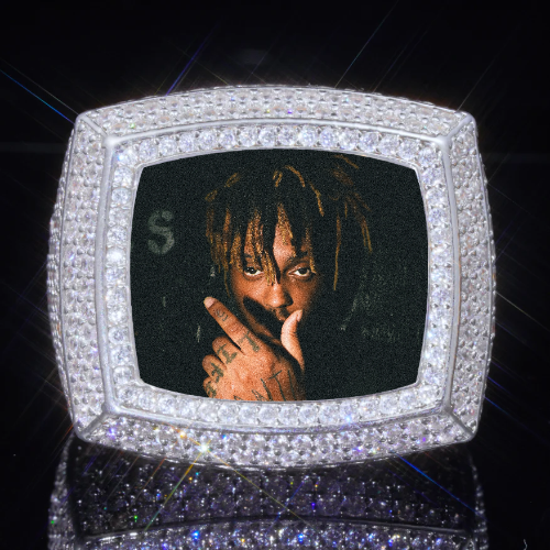 3D CUSTOM PICTURE ICED RING
