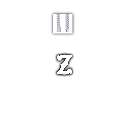 Custom Letters Freibeuter Font Necklace