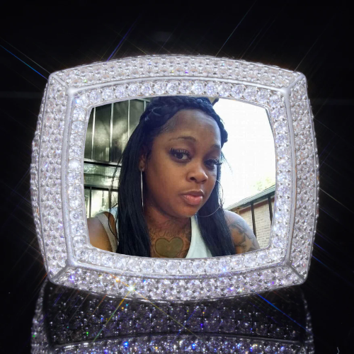 3D CUSTOM PICTURE ICED RING