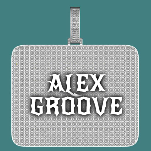 CUSTOM LETTER NECKLACE 3D BIG SQUARE