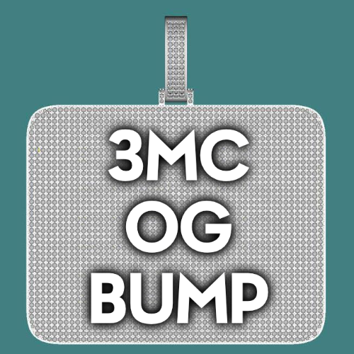 CUSTOM LETTER NECKLACE 3D BIG SQUARE