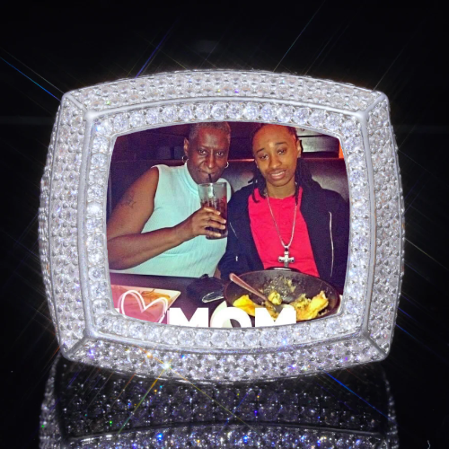 3D CUSTOM PICTURE ICED RING