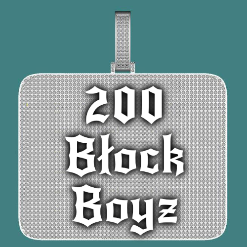 CUSTOM LETTER NECKLACE 3D BIG SQUARE