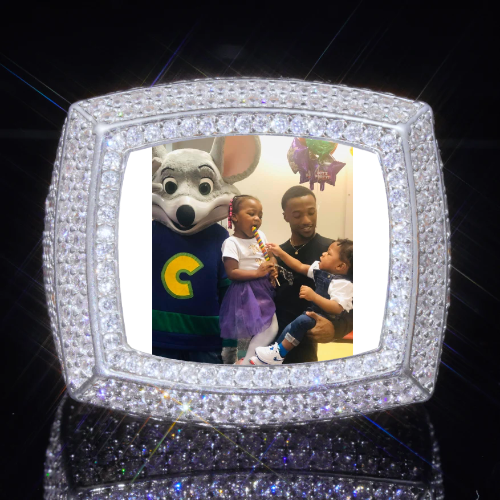3D CUSTOM PICTURE ICED RING