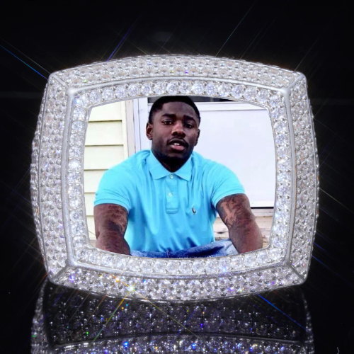 3D CUSTOM PICTURE ICED RING