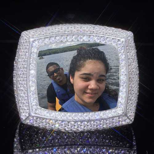 3D CUSTOM PICTURE ICED RING