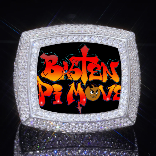 3D CUSTOM PICTURE ICED RING