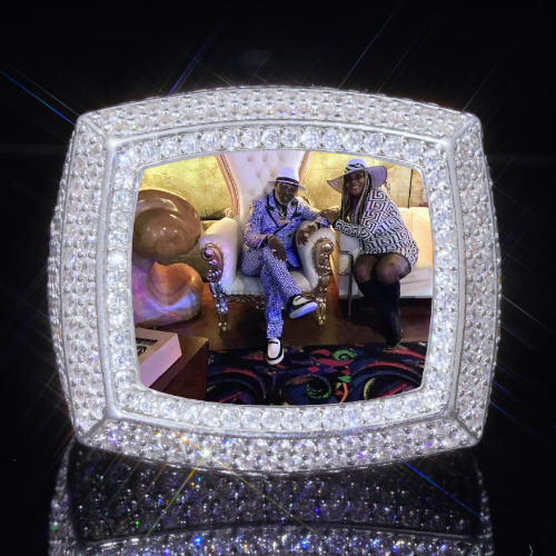 3D CUSTOM PICTURE ICED RING