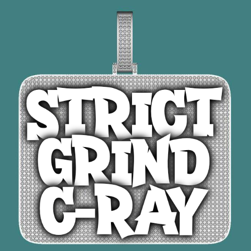CUSTOM LETTER NECKLACE 3D BIG SQUARE