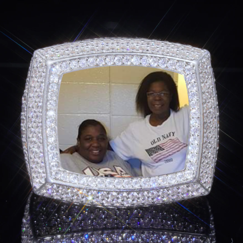 3D CUSTOM PICTURE ICED RING