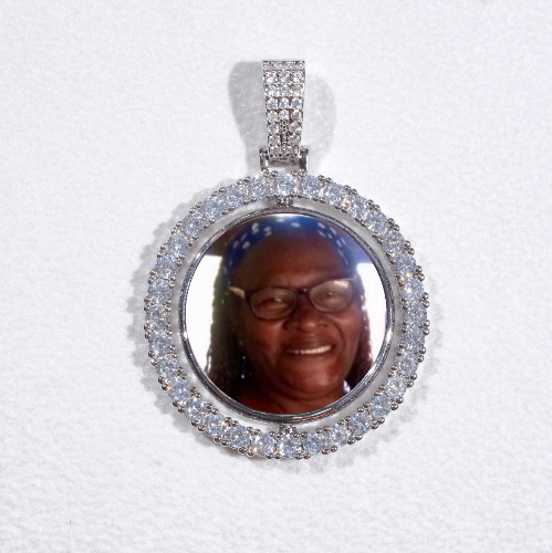 3D Spinning 2-Faced Custom Picture Pendant