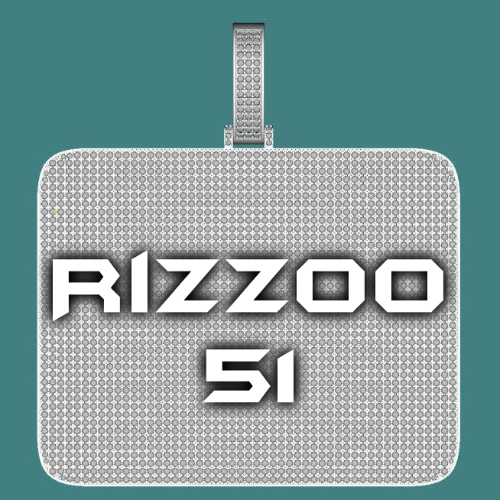 CUSTOM LETTER NECKLACE 3D BIG SQUARE