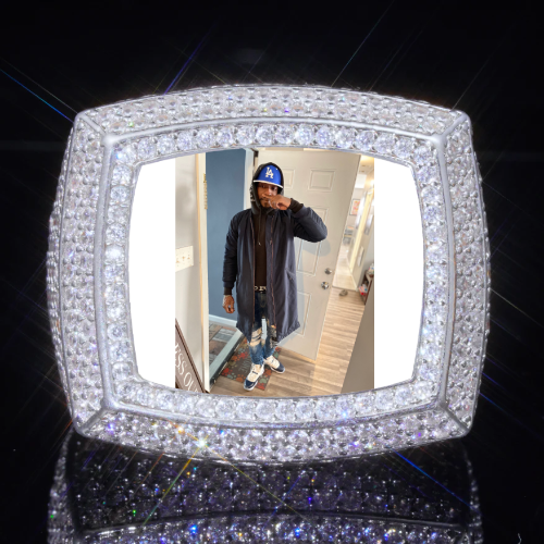 3D CUSTOM PICTURE ICED RING