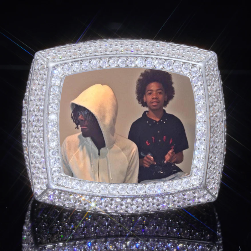 3D CUSTOM PICTURE ICED RING
