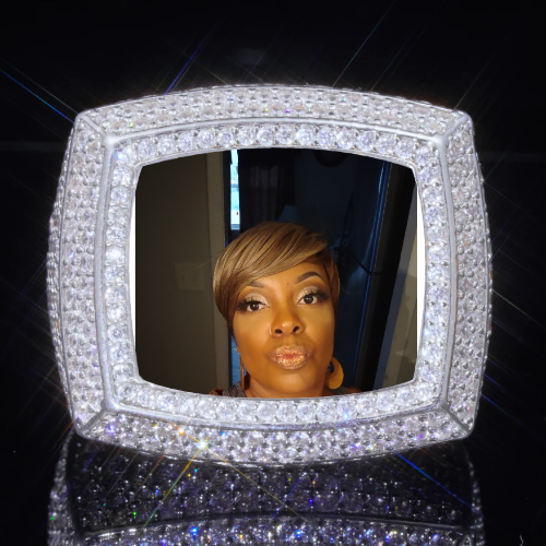 3D CUSTOM PICTURE ICED RING