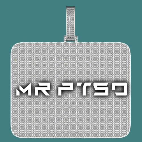 CUSTOM LETTER NECKLACE 3D BIG SQUARE