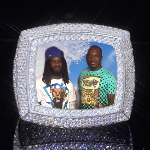 3D CUSTOM PICTURE ICED RING
