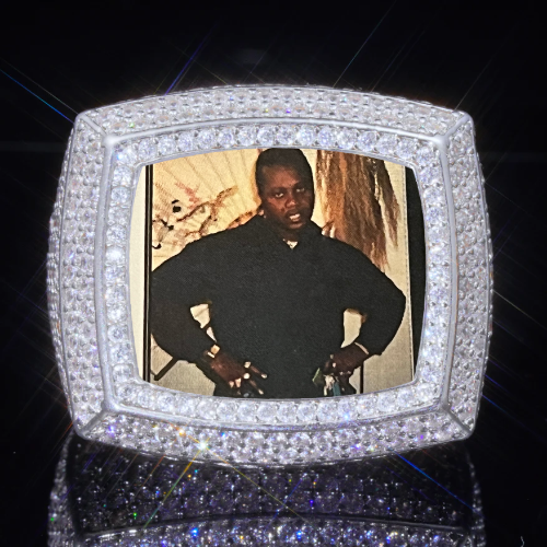 3D CUSTOM PICTURE ICED RING