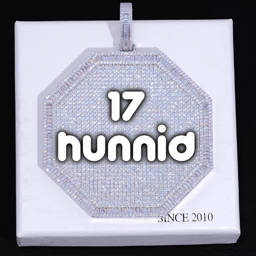 CUSTOM LETTER 3D ICED RING