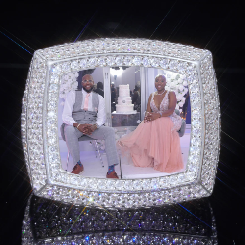 3D CUSTOM PICTURE ICED RING