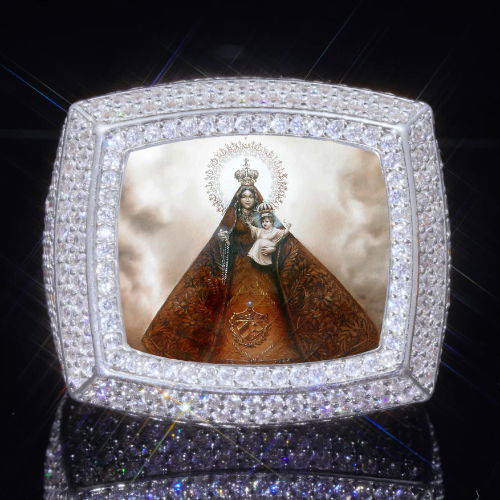 3D CUSTOM PICTURE ICED RING