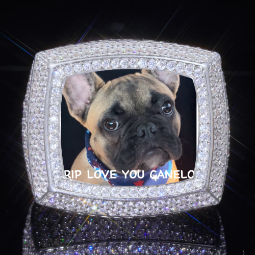 3D CUSTOM PICTURE ICED RING