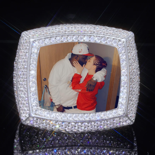 3D CUSTOM PICTURE ICED RING