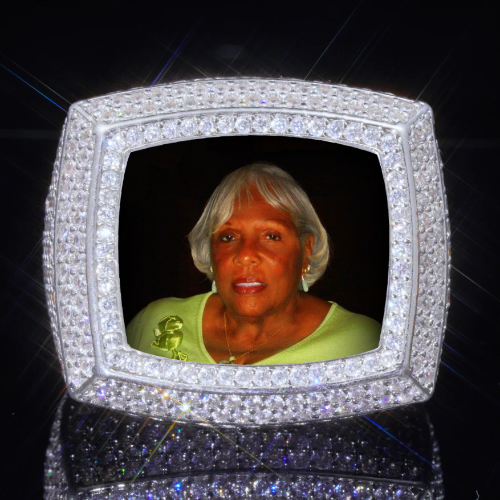 3D CUSTOM PICTURE ICED RING