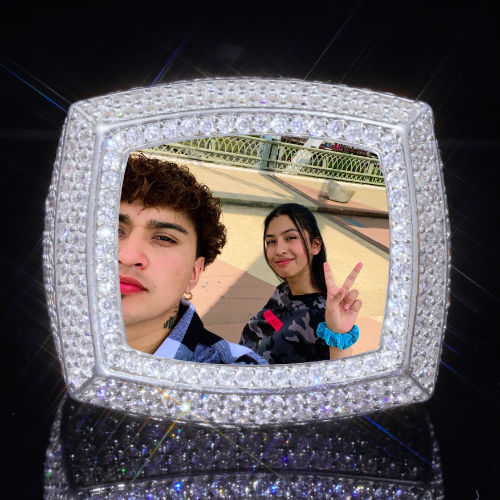 3D CUSTOM PICTURE ICED RING
