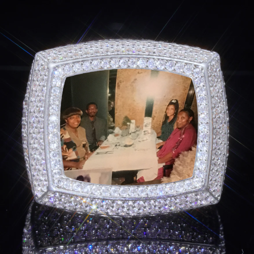 3D CUSTOM PICTURE ICED RING