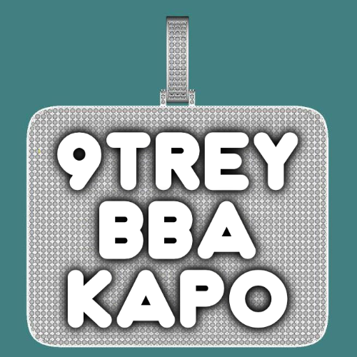 CUSTOM LETTER NECKLACE 3D BIG SQUARE