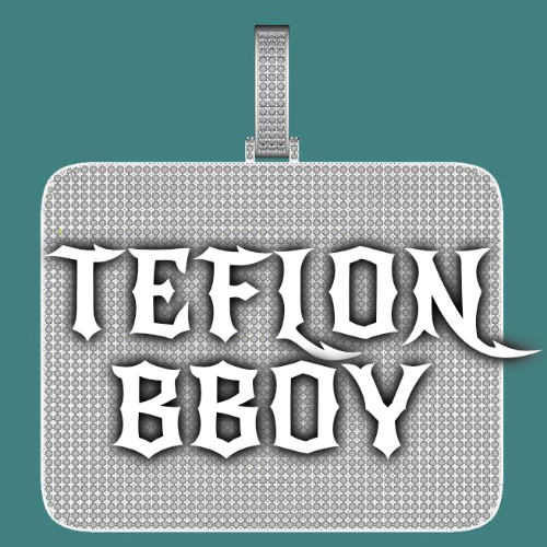 CUSTOM LETTER NECKLACE 3D BIG SQUARE