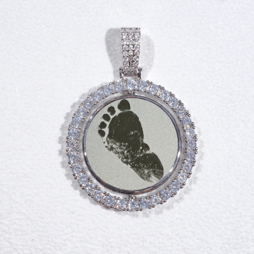 3D Spinning 2-Faced Custom Picture Pendant