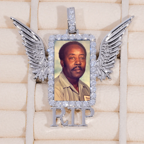 RIP WING 3D CUSTOM PICTURE PENDANT
