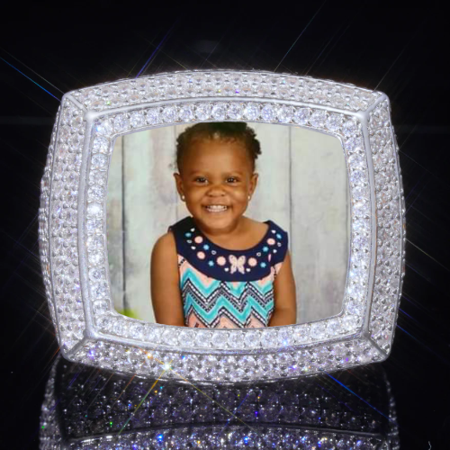 3D CUSTOM PICTURE ICED RING
