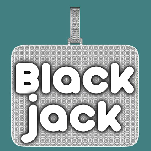 CUSTOM LETTER NECKLACE 3D BIG SQUARE