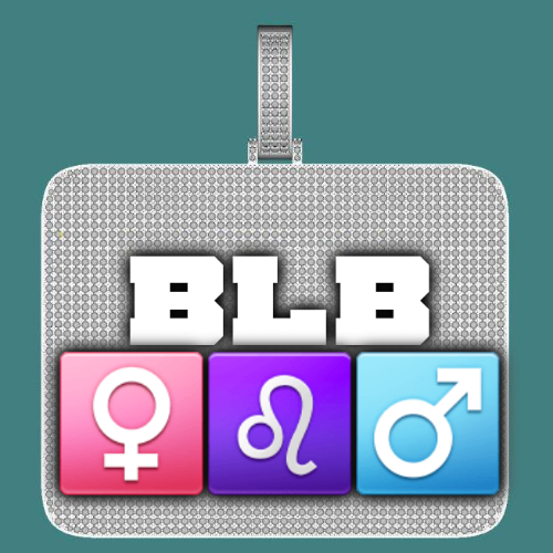 CUSTOM LETTER NECKLACE 3D BIG SQUARE