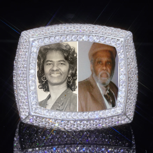 3D CUSTOM PICTURE ICED RING