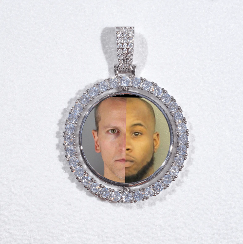 3D Spinning 2-Faced Custom Picture Pendant