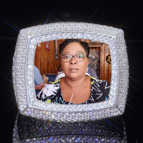 3D CUSTOM PICTURE ICED RING