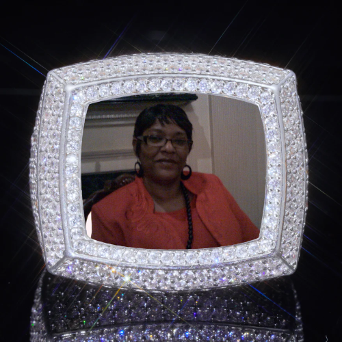 3D CUSTOM PICTURE ICED RING