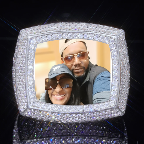 3D CUSTOM PICTURE ICED RING