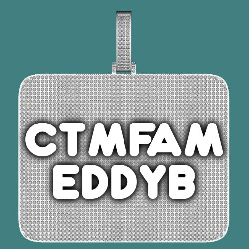 CUSTOM LETTER NECKLACE 3D BIG SQUARE