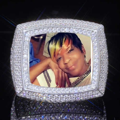 3D CUSTOM PICTURE ICED RING